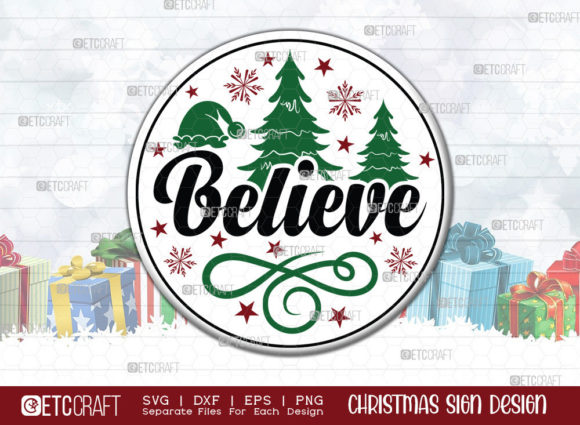 Download Believe Christmas Sign SVG, Believe Sign - Christmas sign svg Collection