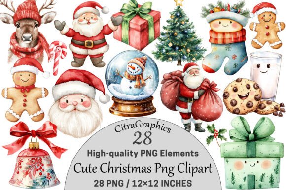 Download Cute Christmas Clipart. - Art Collection