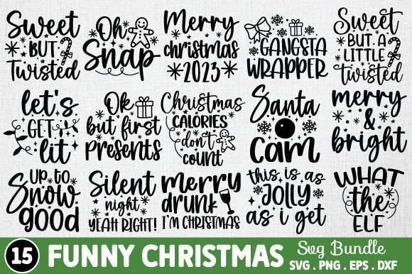 Download Funny Christmas SVG Bundle - Funny christmas svg Collection