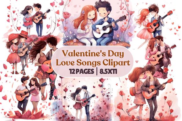 Download Valentine's Day Love Songs Clipart - Art Collection