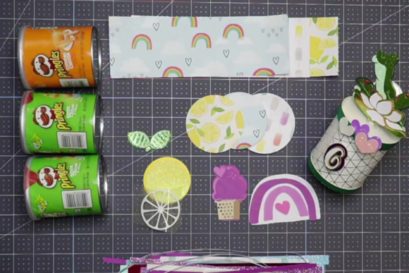 Download Learn How to Make Pringles Can Party Favors - Art Collection