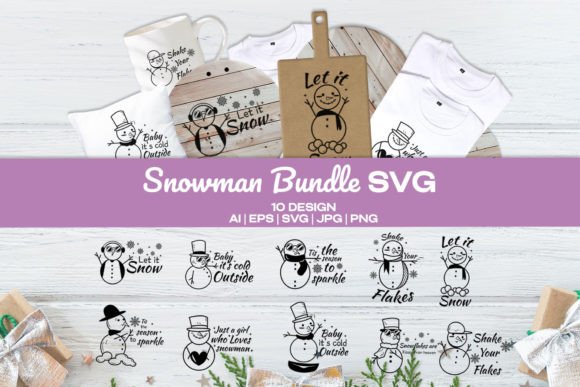 Download Snowman Bundle SVG, Winter Bundle SVG - Winter bundle svg Collection