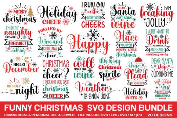 Download Funny Christmas Svg Bundle,Christmas Svg - Funny christmas svg Collection