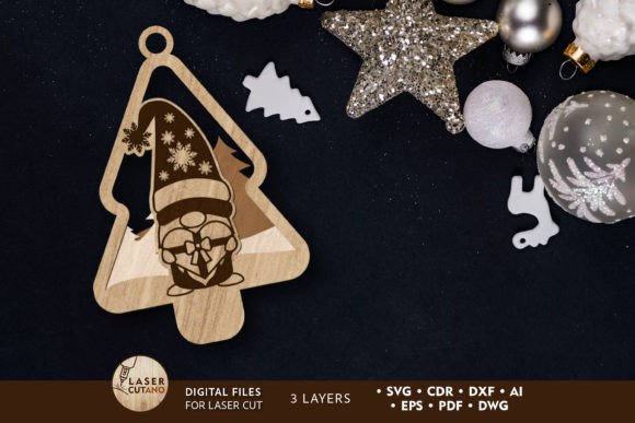 Download Gnome Art Ornament, Christmas Decor - Art Collection