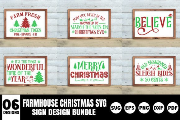 Download Farmhouse Christmas Sign SVG  Bundle - Christmas sign svg Collection