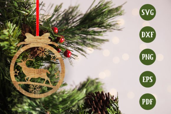 Download Laser Cut Christmas Tree Ornament SVG - Tree ornament svg Collection