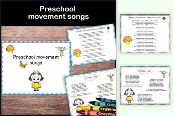 Download Pre-K &amp; Kindergarten Moves Activity Song - Art Collection