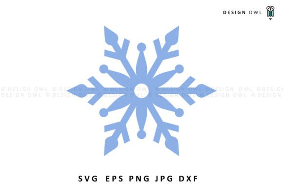 Download Snowflake SVG Clipart - Art Collection