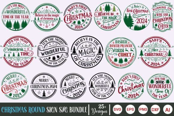 Download Farmhouse Christmas Sign SVG Bundle - Christmas sign svg Collection